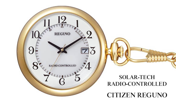 KL7-922-31 シチズンレグノ/ CITIZEN_REGUNOソーラーテック 電波懐中時計イメージ