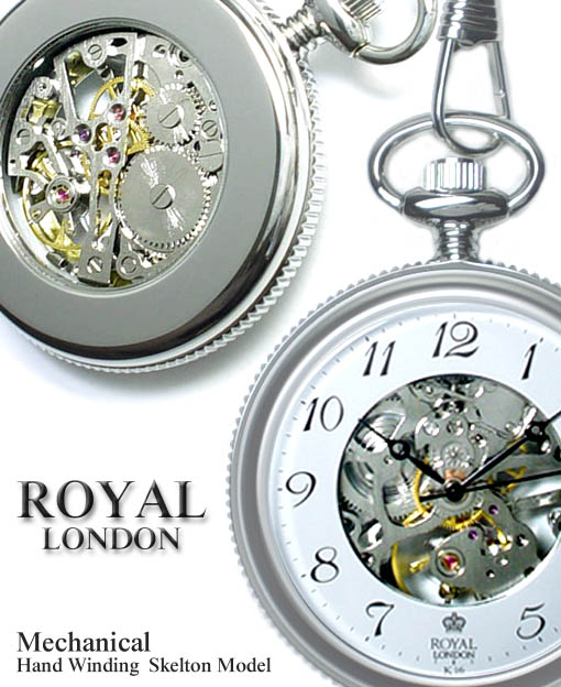 ROYAL LONDON/ロイヤルロンドン懐中時計   機械式手巻き