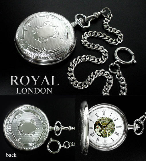 ロイヤル ロンドン ROYAL LONDON 手巻き 懐中時計 ポケットウォッチ