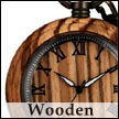 wood pocketwatch/ؐvb{NH[c