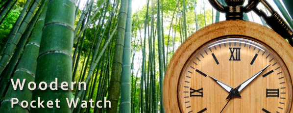 木製(竹)懐中時計・ウッドポケットウォッチimg01